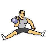 OneArmSeatedKettlebellMilitaryPress