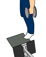 Single Leg DB Calf Raise