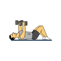 dumbbell exercises chest fly